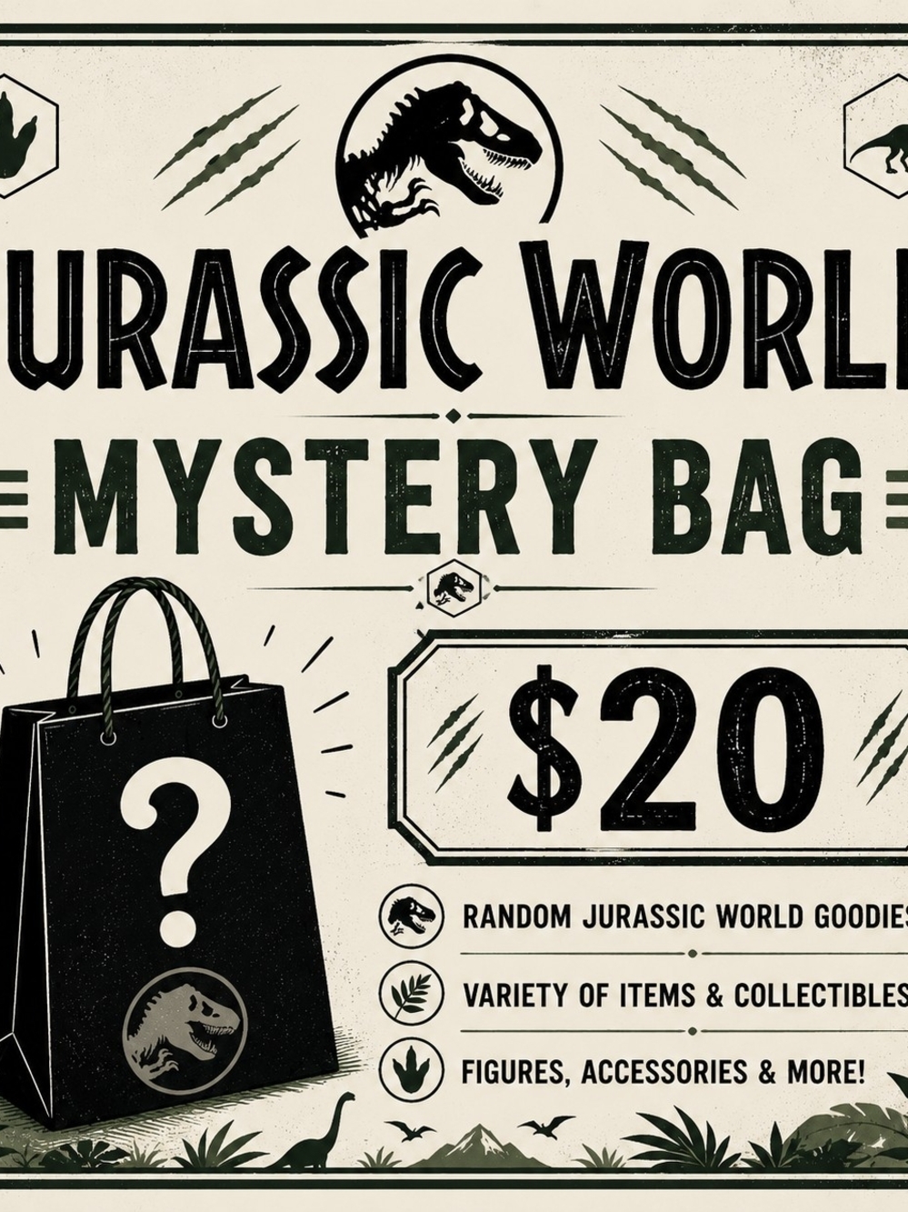 Jurassic World Mystery Bag